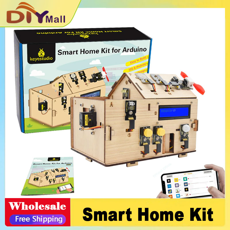 Home Automation Diy Projects - Keyestudio Kit maison IoT intelligent avec