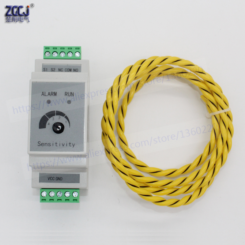 Water Leak Detector Wired - Détecteur de fuite d'eau liquide Din,