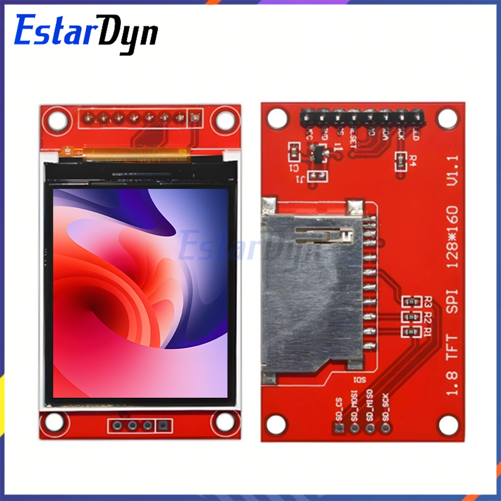 Home Automation Raspberry Pi - Écran LCD TFT ST7735S de 1,8
