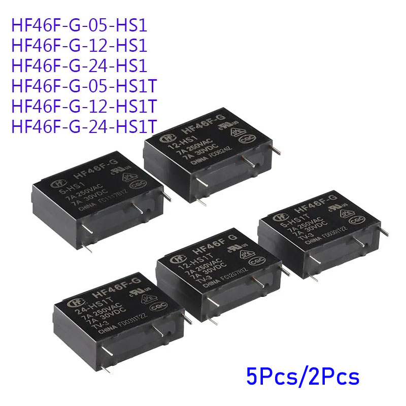 Shelly Relay Module - Relais HF46F HF46F-G 005-HS1 012-HS1 024-HS1