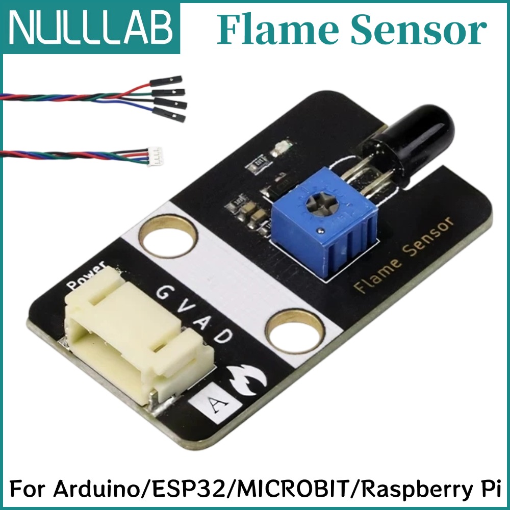 Home Automation Raspberry Pi - Capteur de flamme numérique analogique avec