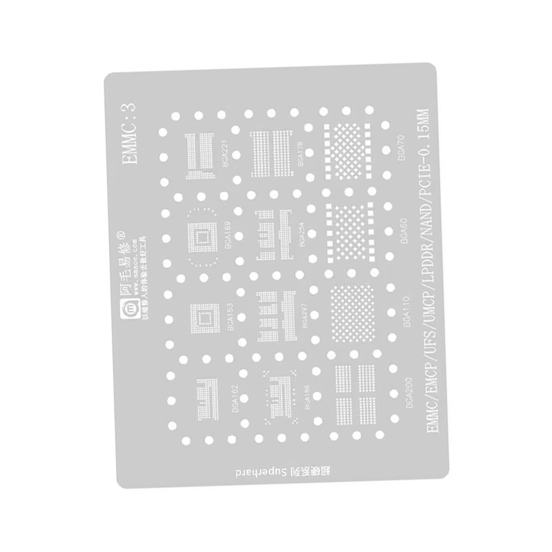 AMAOE EMMC3 BGA pochoir de reb - Tasmota Flash Tool avis et prix