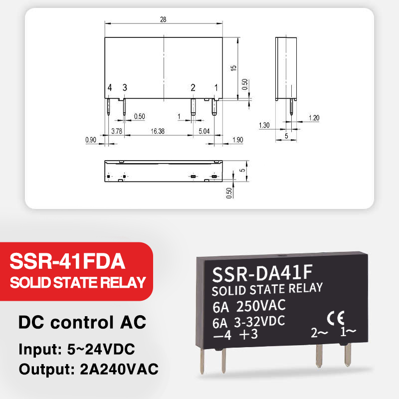 Relais mince SSR-41FDA SSR-41F - Shelly Relay Module avis et prix