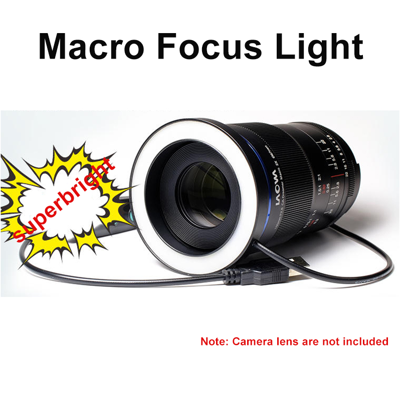 Anneau lumineux LED Macro Flas - Tasmota Flash Tool avis et prix