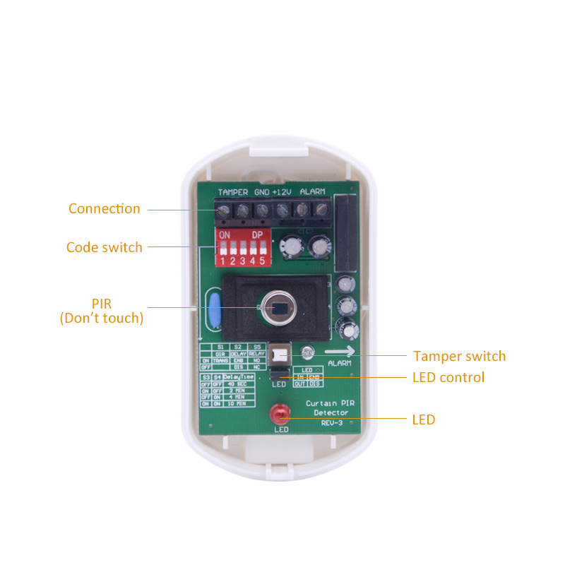 Détecteur de mouvement filaire - Motion Sensor Pir Wired avis et prix