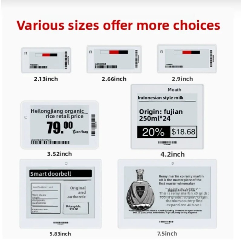 Écran E-Ink, version Bluetooth - Display Epaper 2.9 avis et prix