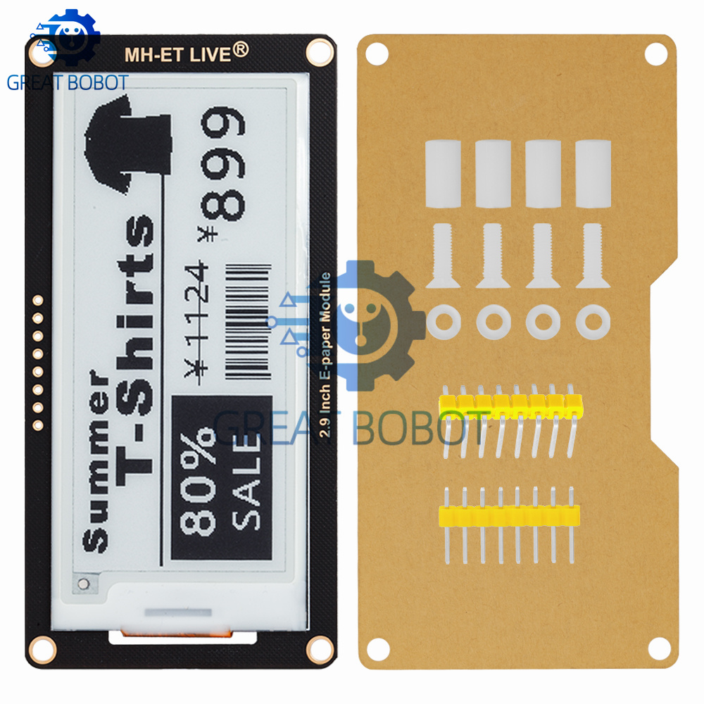 Écran d'affichage Epaper Tech, - Display Epaper 2.9 avis et prix