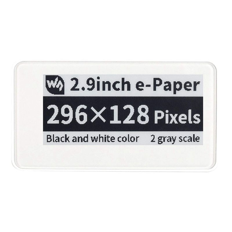 Nouveau Module d'écran d'affic - Display Epaper 2.9 avis et prix