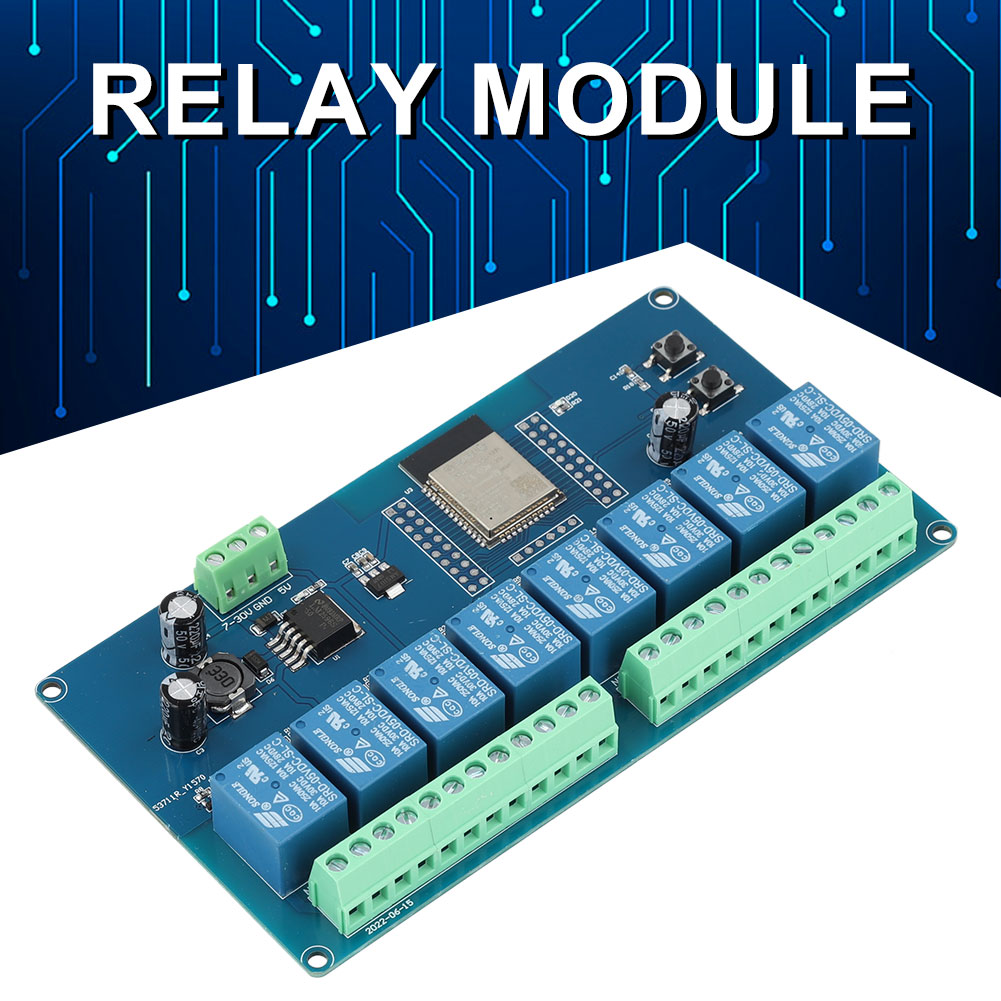 Module de relais BLE WIFI comp - Relay 8 Channel Board avis et prix