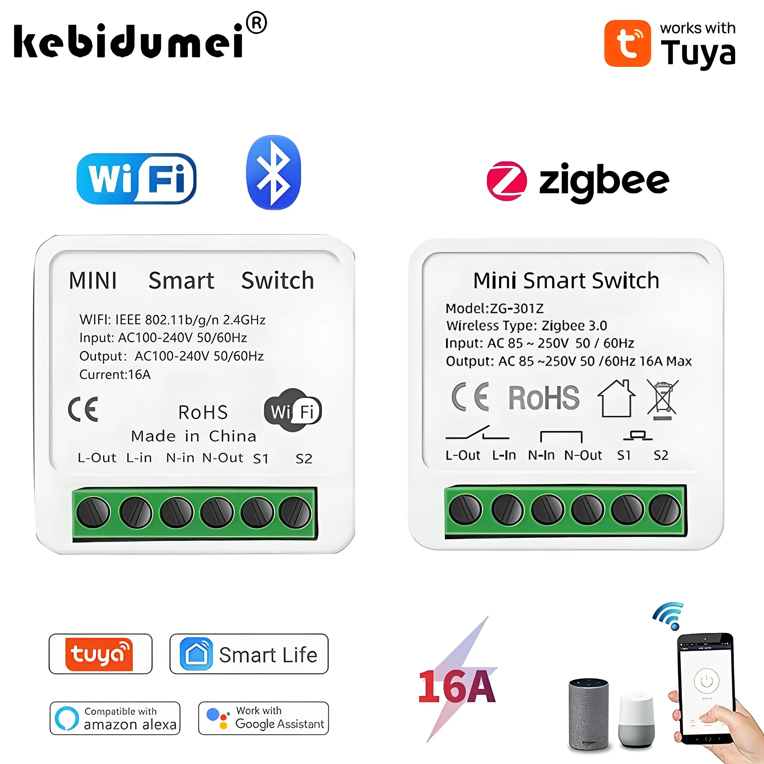 16A Tuya Zigbee 3.0 Mini commu - Diy Home Automation Controller avis et prix