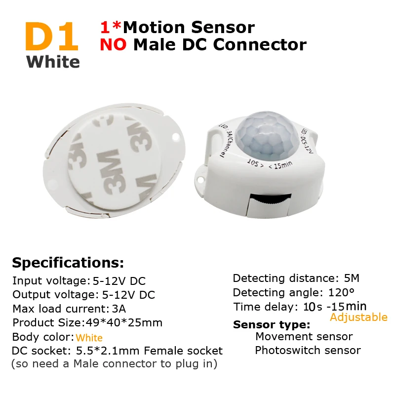 Interrupteur de capteur de mou - Motion Sensor Pir Wired avis et prix