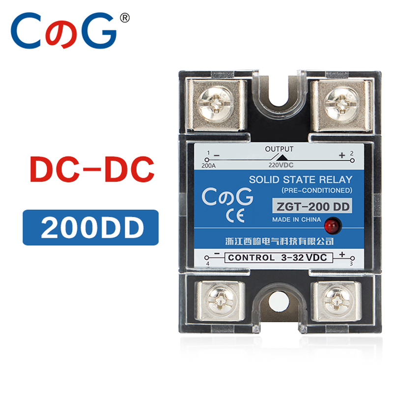 CG SSR-200DD 200A 220V 380V 60 - Shelly Relay Module avis et prix